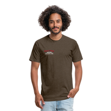 Load image into Gallery viewer, Ma'ter Fitted Cotton/Poly T-Shirt by Next Level - heather espresso