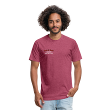 Load image into Gallery viewer, Ma'ter Fitted Cotton/Poly T-Shirt by Next Level - heather burgundy