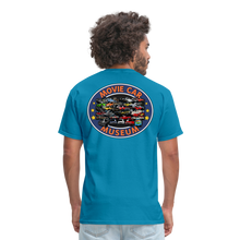 Load image into Gallery viewer, Movie Mashup T Shirt - turquoise