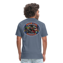 Load image into Gallery viewer, Movie Mashup T Shirt - denim