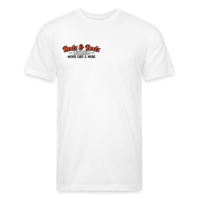 Load image into Gallery viewer, Movie Mashup Fitted Cotton/Poly T-Shirt by Next Level - white