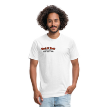 Load image into Gallery viewer, Movie Mashup Fitted Cotton/Poly T-Shirt by Next Level - white