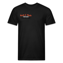 Load image into Gallery viewer, Movie Mashup Fitted Cotton/Poly T-Shirt by Next Level - black