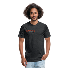 Load image into Gallery viewer, Movie Mashup Fitted Cotton/Poly T-Shirt by Next Level - heather black