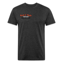 Load image into Gallery viewer, Movie Mashup Fitted Cotton/Poly T-Shirt by Next Level - heather black