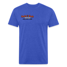 Load image into Gallery viewer, Movie Mashup Fitted Cotton/Poly T-Shirt by Next Level - heather royal