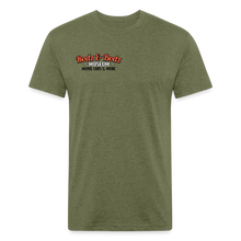 Load image into Gallery viewer, Movie Mashup Fitted Cotton/Poly T-Shirt by Next Level - heather military green