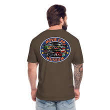 Load image into Gallery viewer, Movie Mashup Fitted Cotton/Poly T-Shirt by Next Level - heather espresso