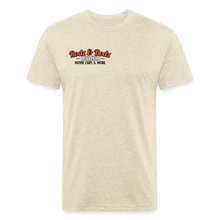 Load image into Gallery viewer, Movie Mashup Fitted Cotton/Poly T-Shirt by Next Level - heather cream