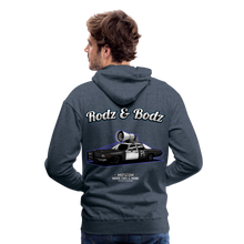Load image into Gallery viewer, Blues Bro's Men’s Premium Hoodie - heather denim