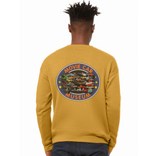 Load image into Gallery viewer, Movie Mashup Unisex Sweatshirt - heather mustard