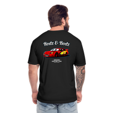 Load image into Gallery viewer, Mc'queen Fitted Cotton/Poly T-Shirt by Next Level - black