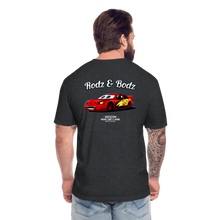 Load image into Gallery viewer, Mc'queen Fitted Cotton/Poly T-Shirt by Next Level - heather black