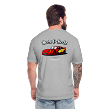 Load image into Gallery viewer, Mc'queen Fitted Cotton/Poly T-Shirt by Next Level - heather gray