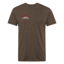 Load image into Gallery viewer, Mc'queen Fitted Cotton/Poly T-Shirt by Next Level - heather espresso