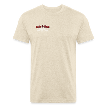 Load image into Gallery viewer, Mc'queen Fitted Cotton/Poly T-Shirt by Next Level - heather cream