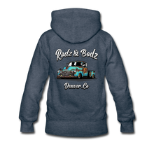 Load image into Gallery viewer, Seahorse Women’s Premium Hoodie - heather denim