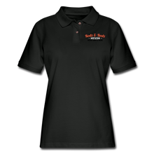 Load image into Gallery viewer, Women's Work Polo Shirt -Museum - black