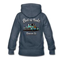 Load image into Gallery viewer, Women’s Premium Hoodie -Seahorse - heather denim