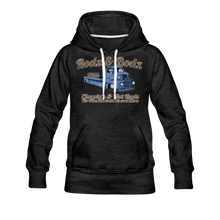 Load image into Gallery viewer, Women’s Hoodie -Rodz & Bodz COE - charcoal gray
