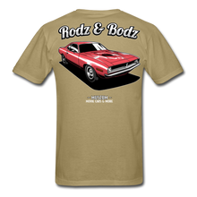 Load image into Gallery viewer, Unisex Classic T-Shirt -Cuda Museum - khaki