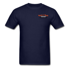Load image into Gallery viewer, Unisex Classic T-Shirt -Cuda Museum - navy