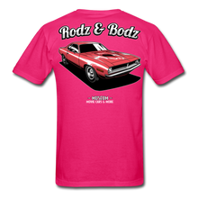 Load image into Gallery viewer, Unisex Classic T-Shirt -Cuda Museum - fuchsia