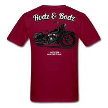 Load image into Gallery viewer, Unisex Classic T-Shirt -Harley Museum - burgundy