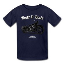 Load image into Gallery viewer, Kids' T-Shirt - Harley Museum - navy