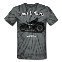Load image into Gallery viewer, Unisex Tie Dye T-Shirt- HARLEY - spider black