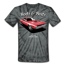 Load image into Gallery viewer, Unisex Tie Dye T-Shirt- CUDA - spider black