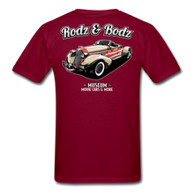 Load image into Gallery viewer, Unisex Classic T-Shirt -Auburn Museum - burgundy