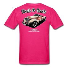 Load image into Gallery viewer, Unisex Classic T-Shirt -Auburn Museum - fuchsia