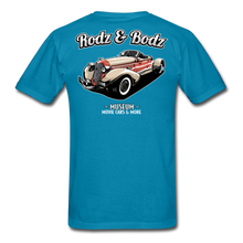 Load image into Gallery viewer, Unisex Classic T-Shirt -Auburn Museum - turquoise