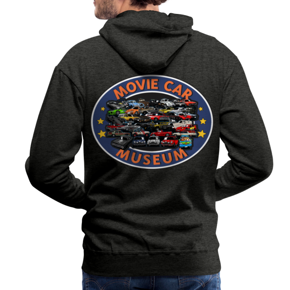 Movie Mashup Men’s Premium Hoodie - charcoal grey