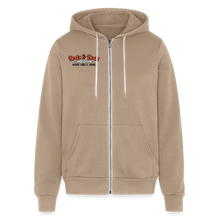 Load image into Gallery viewer, Movie Mashup Unisex Full Zip Hoodie - tan
