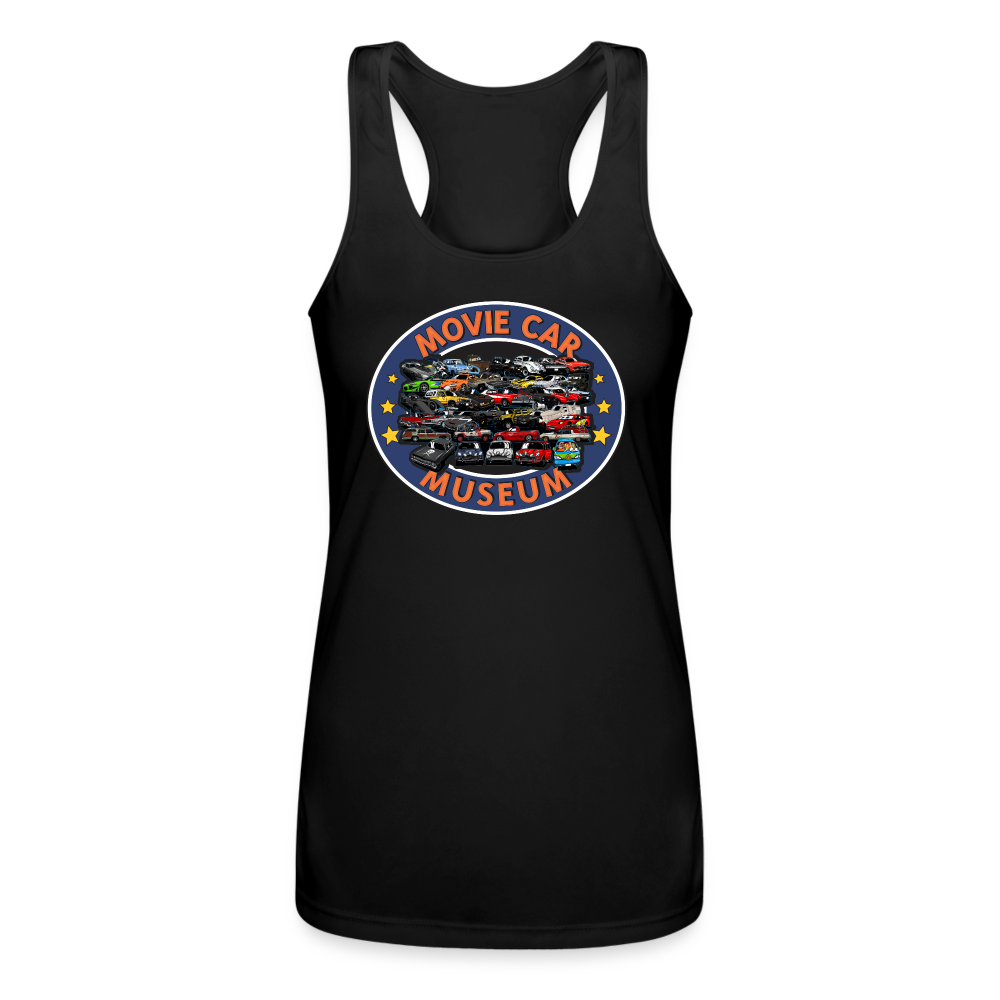 Movie mashup Women’s Performance Racerback Tank Top - black