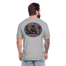 Load image into Gallery viewer, Movie Mashup Fitted Cotton/Poly T-Shirt by Next Level - heather gray
