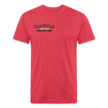 Load image into Gallery viewer, Movie Mashup Fitted Cotton/Poly T-Shirt by Next Level - heather red
