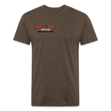 Load image into Gallery viewer, Movie Mashup Fitted Cotton/Poly T-Shirt by Next Level - heather espresso
