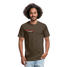 Load image into Gallery viewer, Movie Mashup Fitted Cotton/Poly T-Shirt by Next Level - heather espresso
