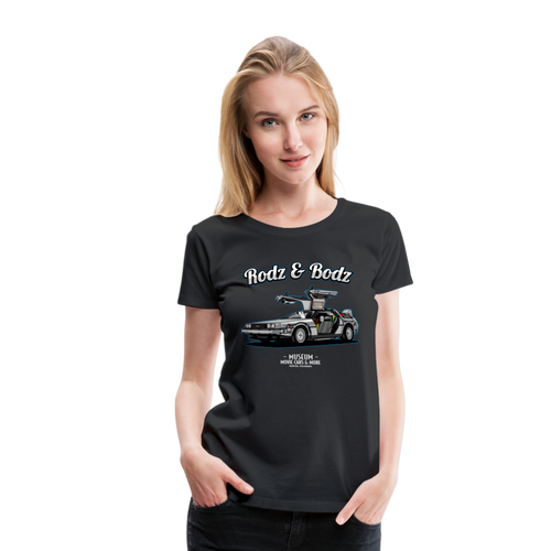 Time Machine Women’s Premium T-Shirt - black