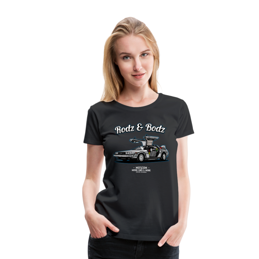 Time Machine Women’s Premium T-Shirt - black