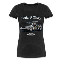 Load image into Gallery viewer, Time Machine Women’s Premium T-Shirt - charcoal grey
