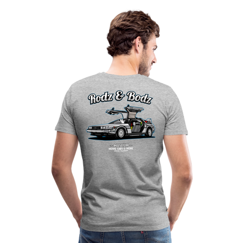 Time Machine Premium T-Shirt - heather gray