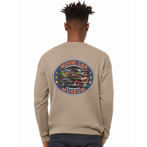 Movie Mashup Unisex Sweatshirt - tan