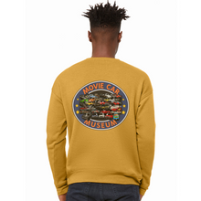 Load image into Gallery viewer, Movie Mashup Unisex Sweatshirt - heather mustard
