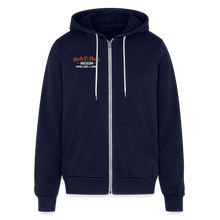 Load image into Gallery viewer, Time Machine Unisex Full Zip Hoodie - navy
