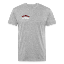 Load image into Gallery viewer, Ma&#39;ter Fitted Cotton/Poly T-Shirt by Next Level - heather gray
