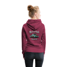 Load image into Gallery viewer, Seahorse Women’s Premium Hoodie - burgundy
